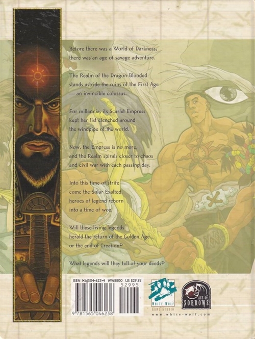 Exalted - Main Rulebook (B Grade) (Genbrug)